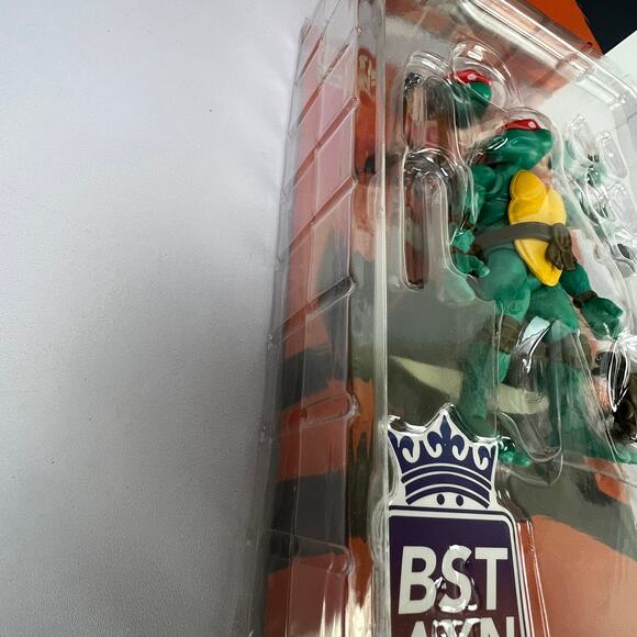 Teenage Mutant Ninja Turtles BST AXN Best of Michelangelo Figure Damaged Box - Picture 10 of 16